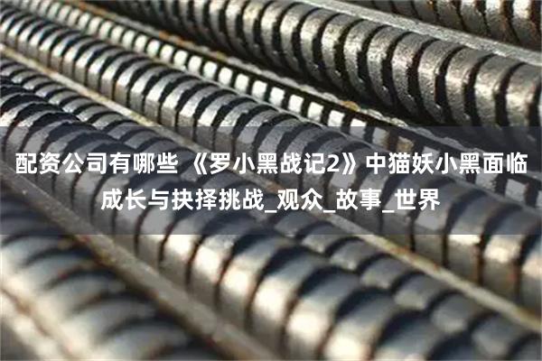 配资公司有哪些 《罗小黑战记2》中猫妖小黑面临成长与抉择挑战_观众_故事_世界